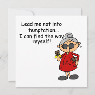 Led mig inte till Tempation Humor