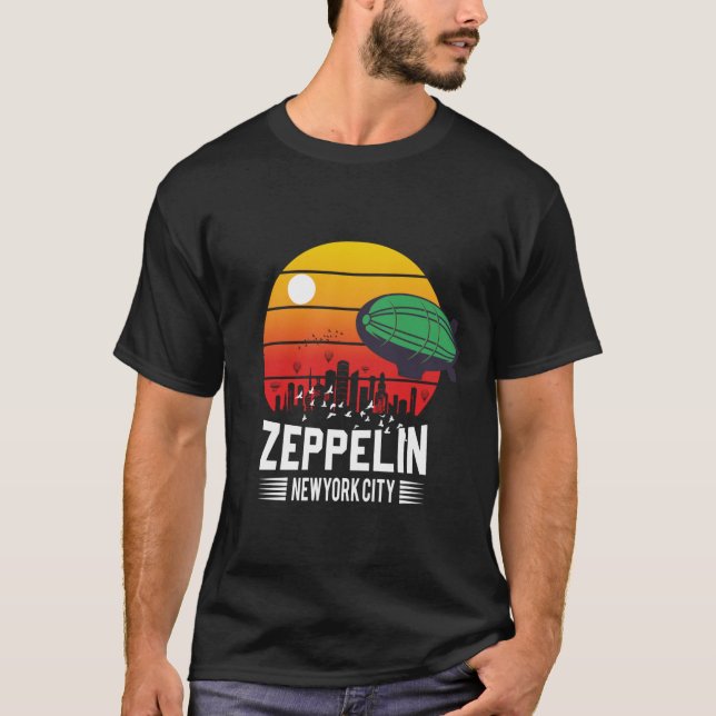 Led Zeppelin Newyork City friends T Shirt (Framsida)