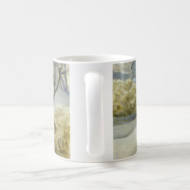 Leda fåren kaffemugg (Handtag)