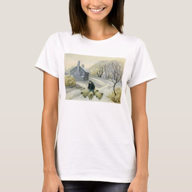 Leda fåren tee shirt (Framsida)