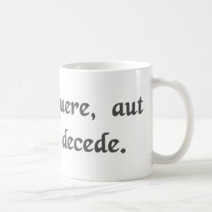 Leda, följ eller få avlägsen. kaffemugg