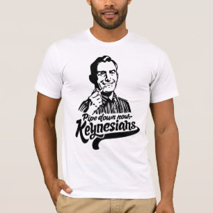 Leda i rör besegrar nu den Keynesians T-tröja T-shirt