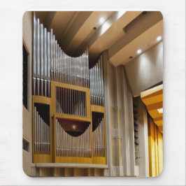 Leda i rör organ i Fukuoka, Japan - mousepad Musmatta