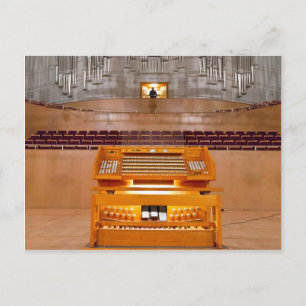 Leda i rör organ, Shanghai, china Vykort