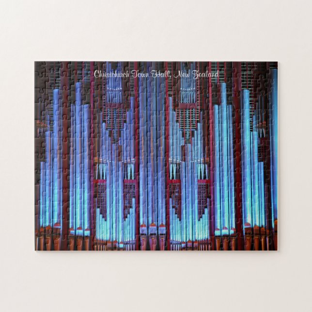 Leda i rör organdeppighetpussel pussel (Horisontell)