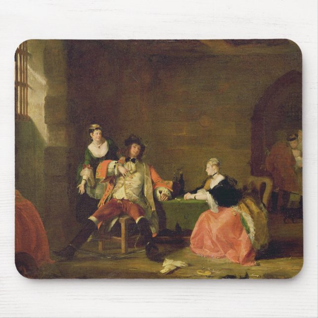 Leda Macheath Upbraided av Polly och Lucy i th Musmatta (Framsidan)