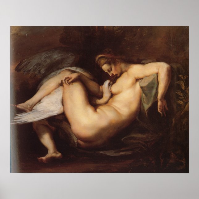 Leda och Svan Poster (Framsidan)