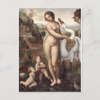 Leda och Svan Vykort