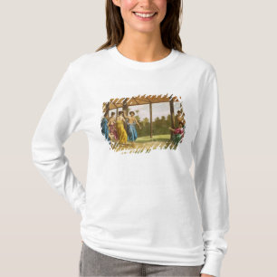 Leda Wallis, på hans ankomst i O'Taheite T-shirt