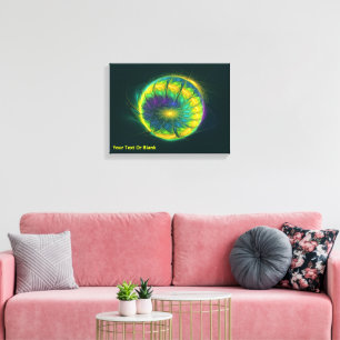 Ledad plasma canvastryck
