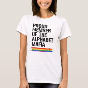 LEDAMOT AV ALFABET MAFIA T SHIRT