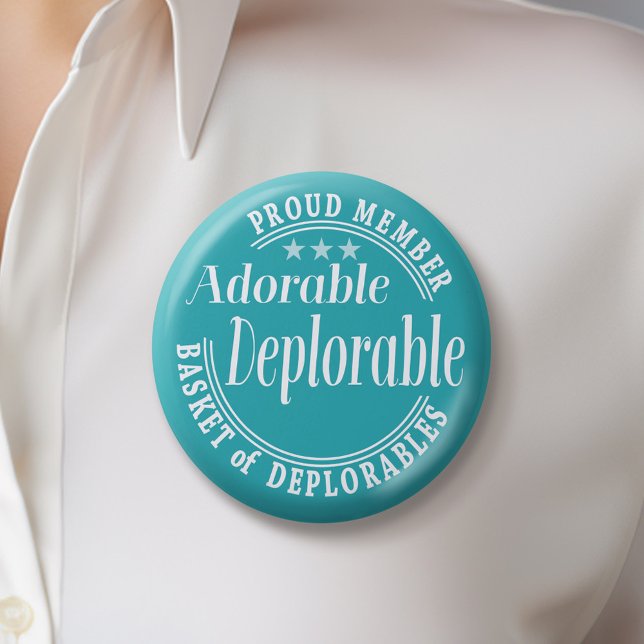 Ledamot av Donald Trump Proud Knapp (Trump 2024 Button)