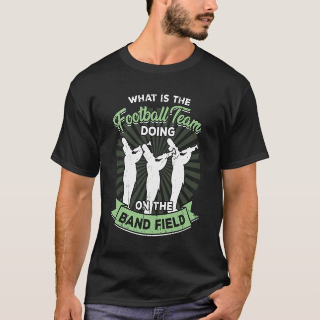 Ledamot av högskolehögskolan March Band Gift T Shirt (Framsida)