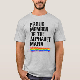 Ledamot av maffian i Alphabet T Shirt