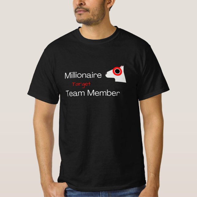 Ledamot för Millionaire Bulleye-gruppen T Shirt (Framsida)