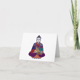 Ledar- andlig NVN659 för BUDDHA buddismlärare Kort