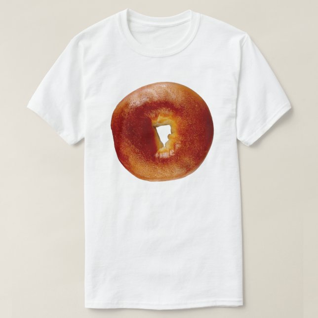 Ledar- bagel t-shirt (Design framsida)