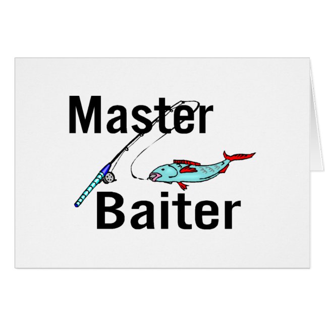 Ledar- Baiter Hälsningskort (Framsidan Horizontal)