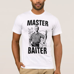 LEDAR- BAITER, roliga fiskeT-tröja T Shirt