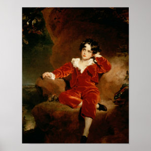 Ledar- Charles William Lambton, 1825 Poster