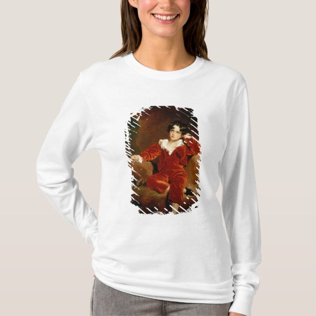 Ledar- Charles William Lambton, 1825 T Shirt (Framsida)