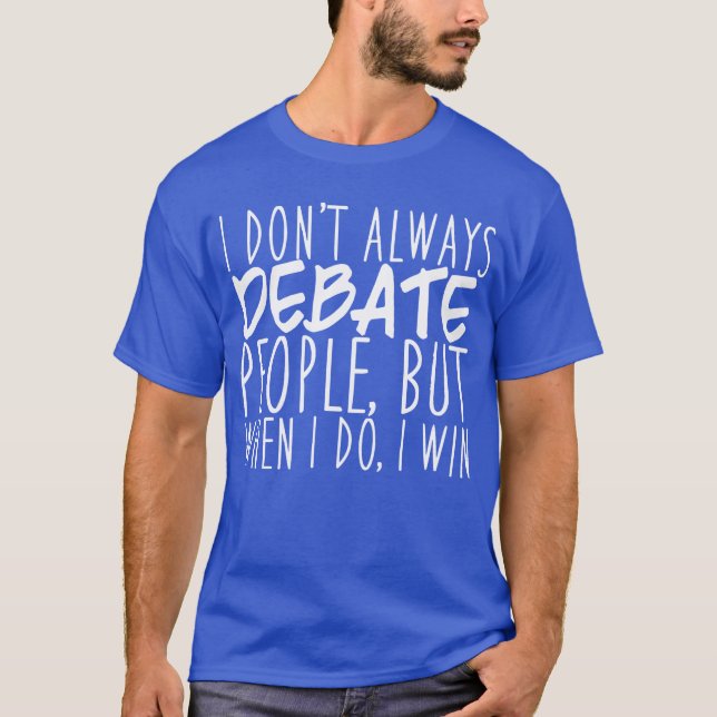 Ledar- debattör t-shirt (Framsida)