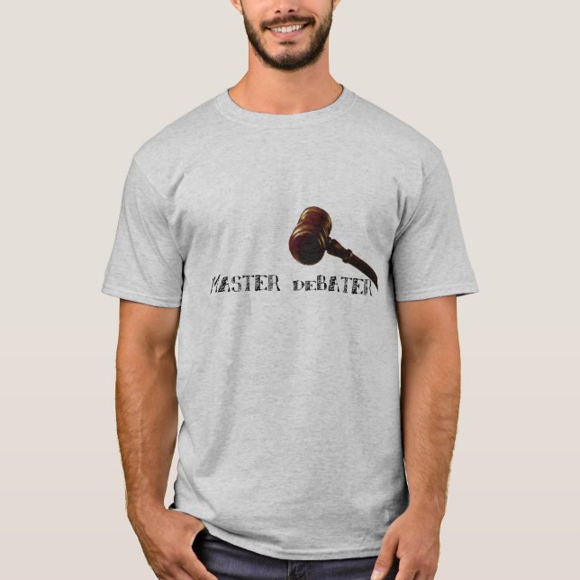 Ledar- debattör tee shirt (Framsida)