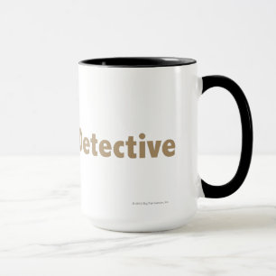 Ledar- detektiv- guld mugg
