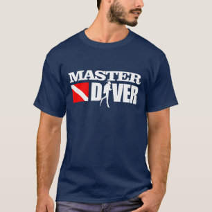 Ledar- dräkt för dykare 2 t-shirt