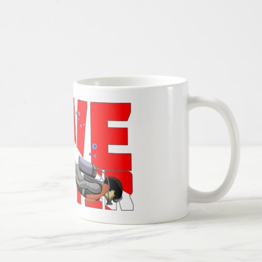 Ledar- dyk kaffemugg