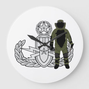 Ledar- EOD bombarderar kostymen Stor Klocka