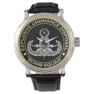Ledar- EOD bombarderar squaden Armbandsur