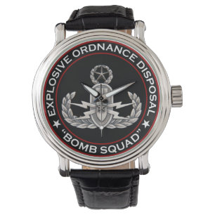 Ledar- EOD bombarderar squaden Armbandsur