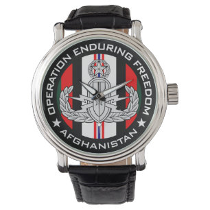 Ledar- EOD OEF Armbandsur