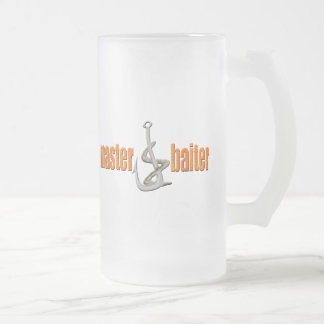 Ledar- gåvor för Baiter fiskeT-tröja Frostat Ölglas (Höger)