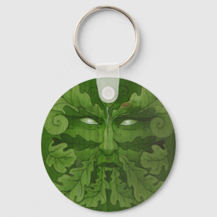 ledar- greenman nyckelring