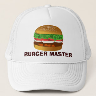 Ledar- hamburgare keps