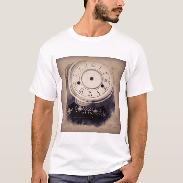 Ledar- Harker "din tid är snart" albumkonst & text Tee (Framsida)