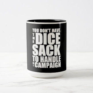 ledar- kampanj för dungeon Två-Tonad mugg