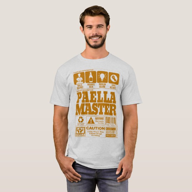 Ledar- Paella Tee (Hel framsida)