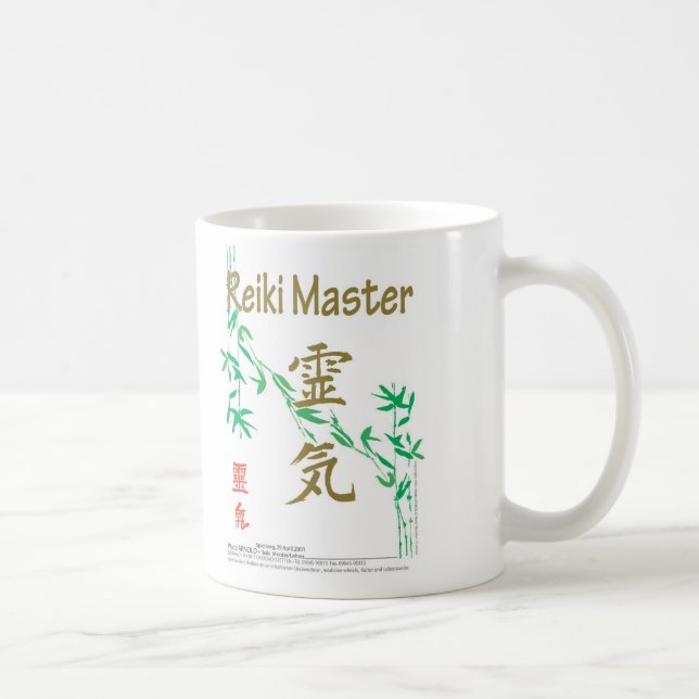 Ledar- Reiki Kaffemugg (Höger)