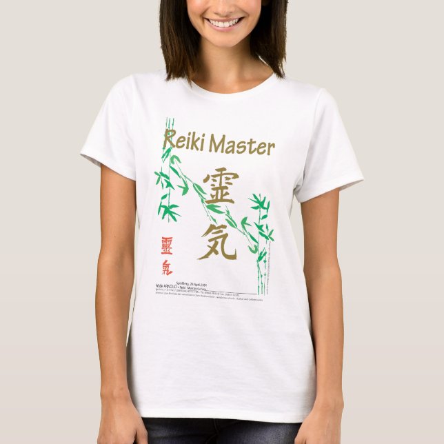 Ledar- Reiki T Shirt (Framsida)