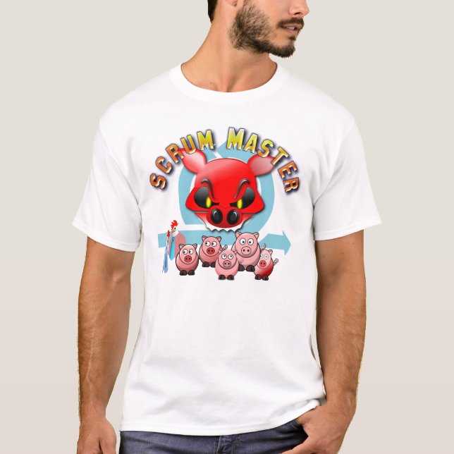 Ledar- Scrum T-shirt (Framsida)