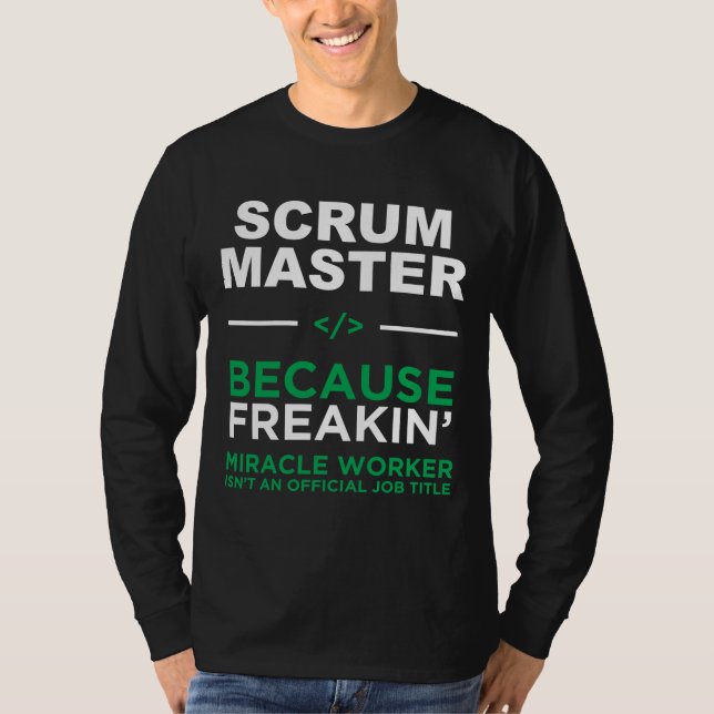 Ledar- Scrum T Shirt (Framsida)