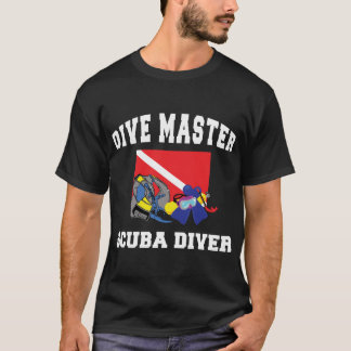 Ledar- SCUBAdykare för dyk Tee