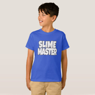 Ledar- skjorta för Slime för pojkar Tee Shirt