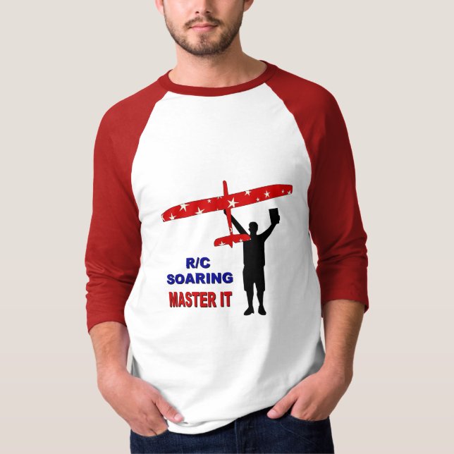 Ledar- Soaring för R/C det T-shirt (Framsida)