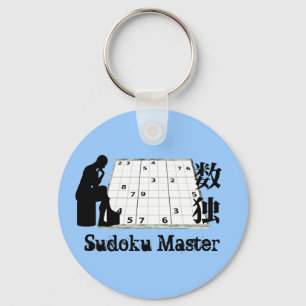 Ledar- Sudoku Nyckelring