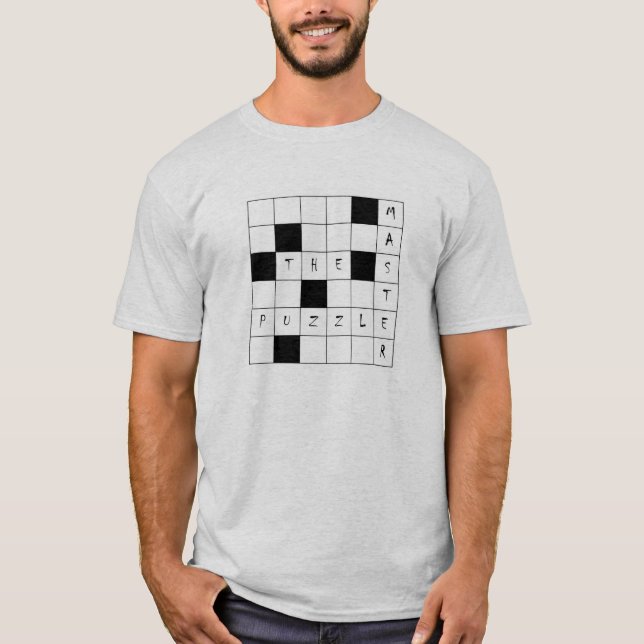 Ledar- T-tröja för pussel Tee Shirt (Framsida)