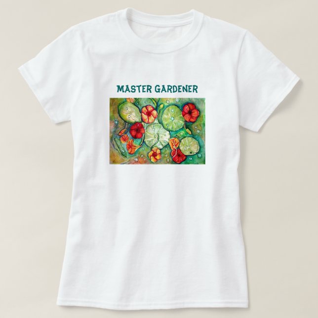 Ledar- trädgårdsmästare tee shirt (Design framsida)